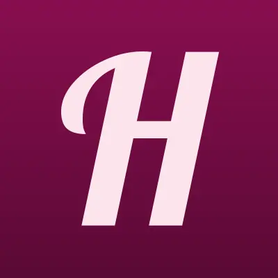 Hertz, компания по аренде автомобилей, лого-визитка