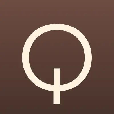 Qiwi, сеть постаматов, лого-визитка