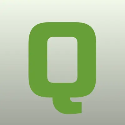 Quiksilver, сеть магазинов одежды, лого-визитка