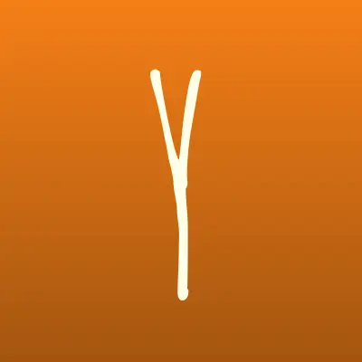 Yota, салон связи, лого-визитка